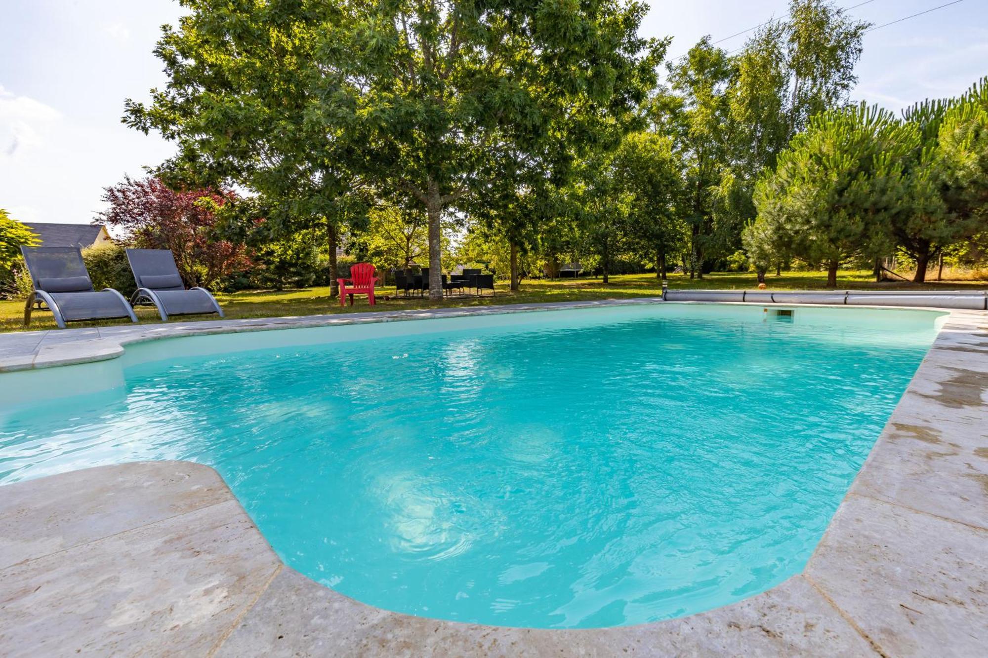 L'Atelier Des Reves, Maison Avec Piscine Privee Meusnes Exterior foto